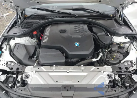 2022 BMW 330I из США, поврежденный, VIN 3MW5R1J03N8C41867